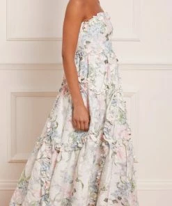 Needle & Thread Holding LTD Womenswear Posy Blossom Corset Ankle Gown