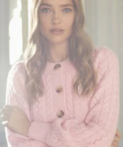 Needle & Thread Holding LTD Pretty Cable Short Cardigan Womenswear