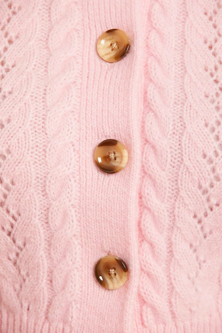 Buy 🔔 Needle & Thread Holding LTD Pretty Cable Short Cardigan 👩 Womenswear 🎉 10 Needle & Thread Holding LTD Pretty Cable Short Cardigan Womenswear