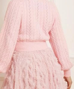 Buy 🔔 Needle & Thread Holding LTD Pretty Cable Short Cardigan 👩 Womenswear 🎉 20 Needle & Thread Holding LTD Pretty Cable Short Cardigan Womenswear