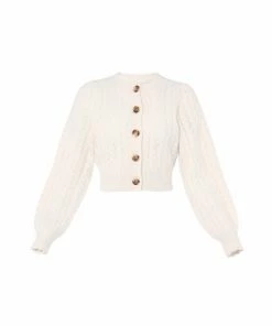 Needle & Thread Holding LTD Pretty Cable Short Cardigan