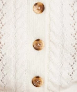 Needle & Thread Holding LTD Pretty Cable Short Cardigan