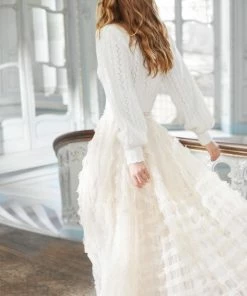 Needle & Thread Holding LTD Pretty Cable Short Cardigan