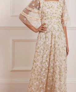 Needle & Thread Holding LTD Womenswear Pretty Petals Ankle Gown