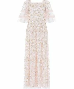 Needle & Thread Holding LTD Pretty Petals Ankle Gown Womenswear