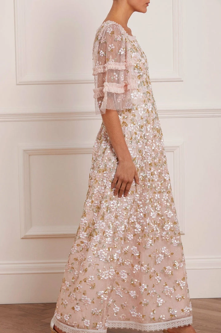 Discount βοΈ Needle & Thread Holding LTD Pretty Petals Ankle Gown π© Womenswear π 8 Needle & Thread Holding LTD Pretty Petals Ankle Gown Womenswear