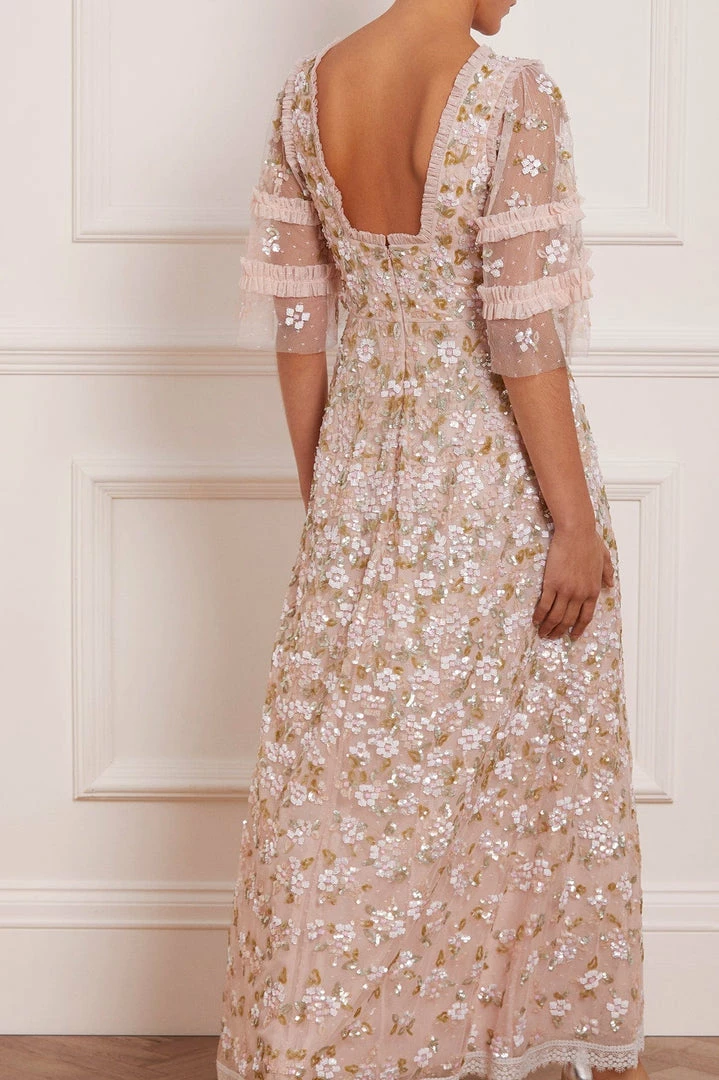 Discount βοΈ Needle & Thread Holding LTD Pretty Petals Ankle Gown π© Womenswear π 10 Needle & Thread Holding LTD Pretty Petals Ankle Gown Womenswear