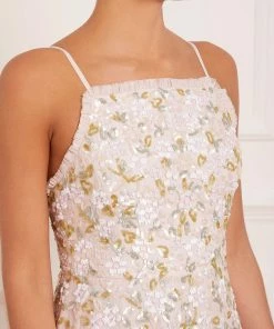 Needle & Thread Holding LTD Pretty Petals Bib Ballerina Dress Womenswear