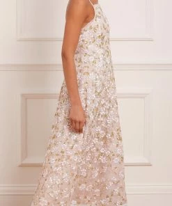 Needle & Thread Holding LTD Pretty Petals Bib Ballerina Dress Womenswear