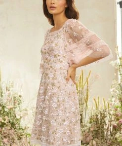 Needle & Thread Holding LTD Pretty Petals Micro Mini Dress Womenswear