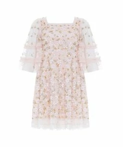 Needle & Thread Holding LTD Pretty Petals Micro Mini Dress Womenswear