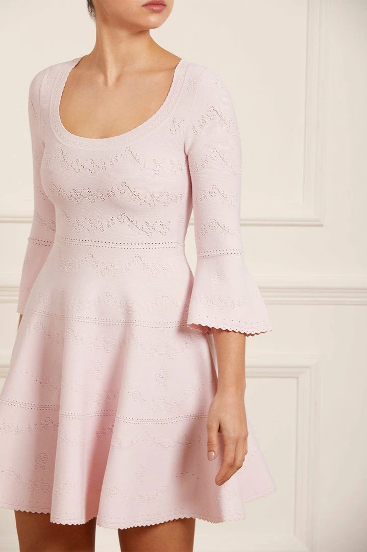 Cheapest βοΈ Needle & Thread Holding LTD π© Womenswear Pretty Pointelle Knit Scoop Neck Mini π Dress β€οΈ 3 Needle & Thread Holding LTD Womenswear Pretty Pointelle Knit Scoop Neck Mini Dress