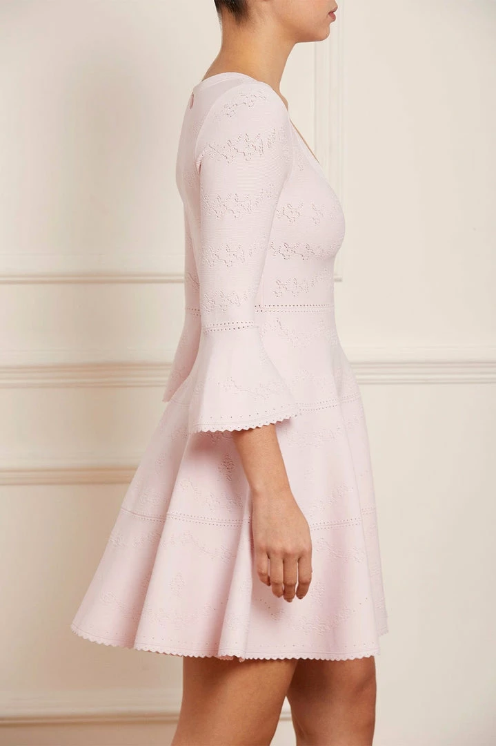 Cheapest βοΈ Needle & Thread Holding LTD π© Womenswear Pretty Pointelle Knit Scoop Neck Mini π Dress β€οΈ 6 Needle & Thread Holding LTD Womenswear Pretty Pointelle Knit Scoop Neck Mini Dress