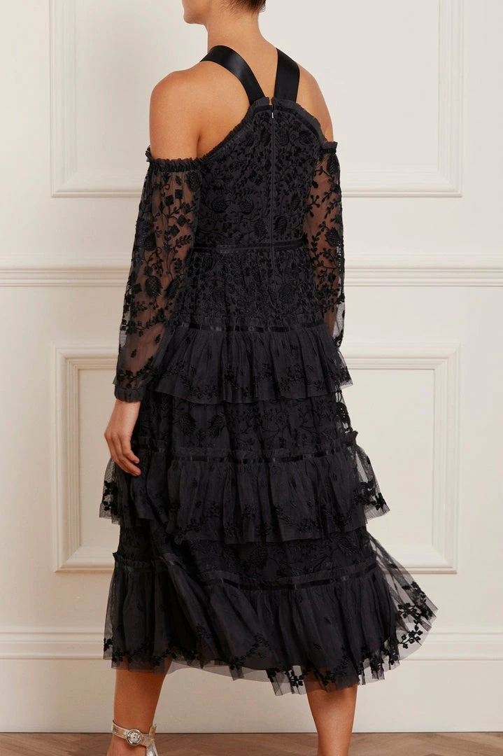 Promo ๐ Needle & Thread Holding LTD ๐ฉ Womenswear Primrose Long Sleeve Midaxi ๐ Dress ๐ 9 Needle & Thread Holding LTD Womenswear Primrose Long Sleeve Midaxi Dress