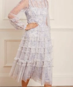 Needle & Thread Holding LTD Rambling Roses Ballerina Dress