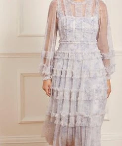 Needle & Thread Holding LTD Rambling Roses Ballerina Dress