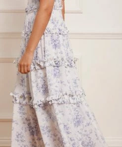 Needle & Thread Holding LTD Womenswear Rambling Roses Cotton Ankle Gown