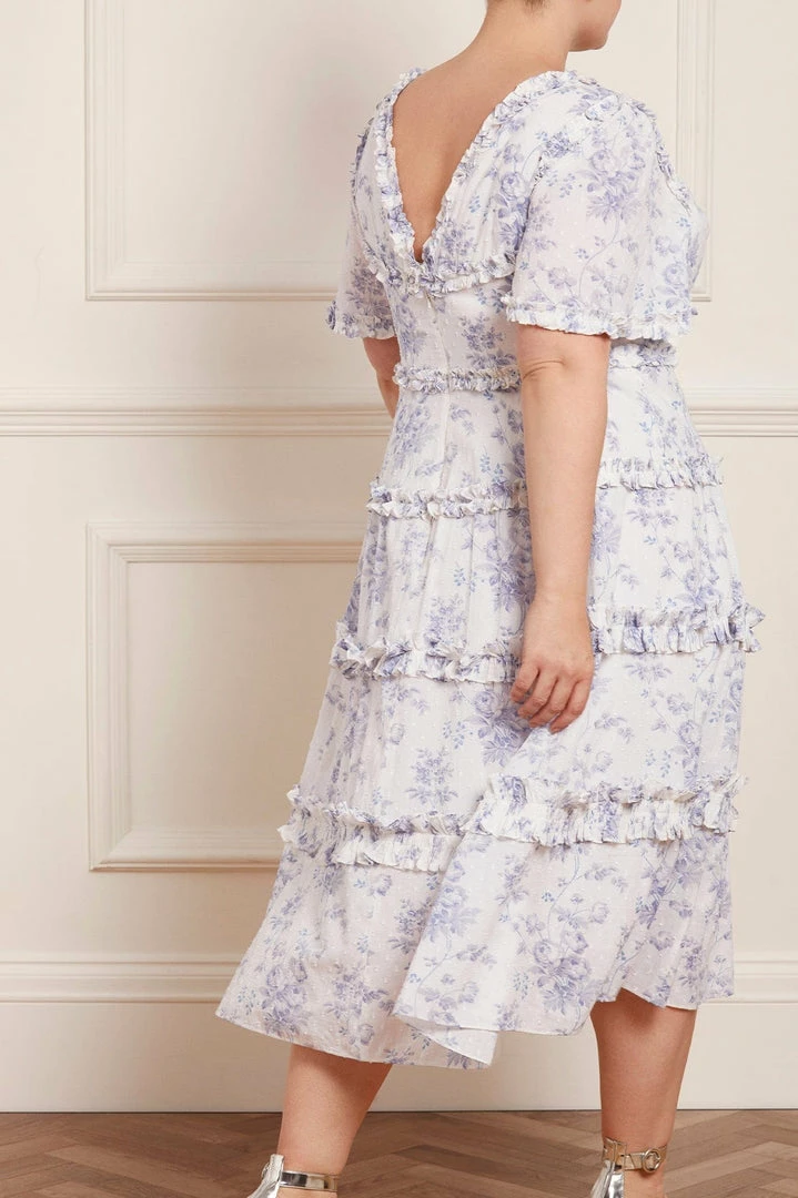 Cheap ❤️ Needle & Thread Holding LTD 👩 Womenswear Rambling Roses Cotton Midaxi 👗 Dress 🥰 16 Needle & Thread Holding LTD Womenswear Rambling Roses Cotton Midaxi Dress