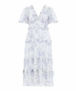 Needle & Thread Holding LTD Womenswear Rambling Roses Cotton Midaxi Dress