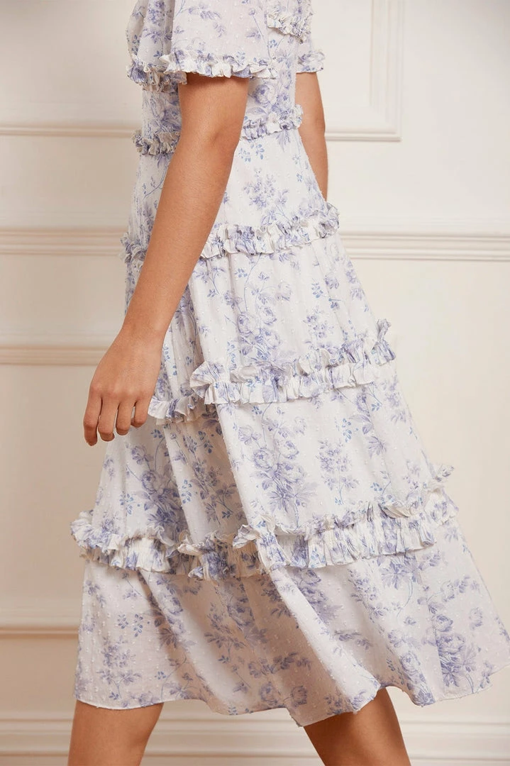 Cheap ❤️ Needle & Thread Holding LTD 👩 Womenswear Rambling Roses Cotton Midaxi 👗 Dress 🥰 7 Needle & Thread Holding LTD Womenswear Rambling Roses Cotton Midaxi Dress