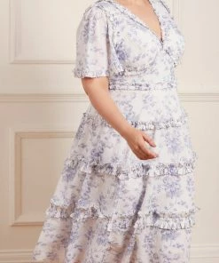 Cheap ❤️ Needle & Thread Holding LTD 👩 Womenswear Rambling Roses Cotton Midaxi 👗 Dress 🥰 24 Needle & Thread Holding LTD Womenswear Rambling Roses Cotton Midaxi Dress