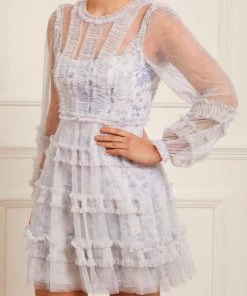 Needle & Thread Holding LTD Rambling Roses Micro Mini Dress Womenswear