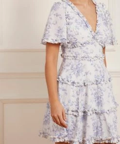 Needle & Thread Holding LTD Womenswear Rambling Roses Cotton Micro Mini Dress