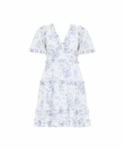 Needle & Thread Holding LTD Womenswear Rambling Roses Cotton Micro Mini Dress