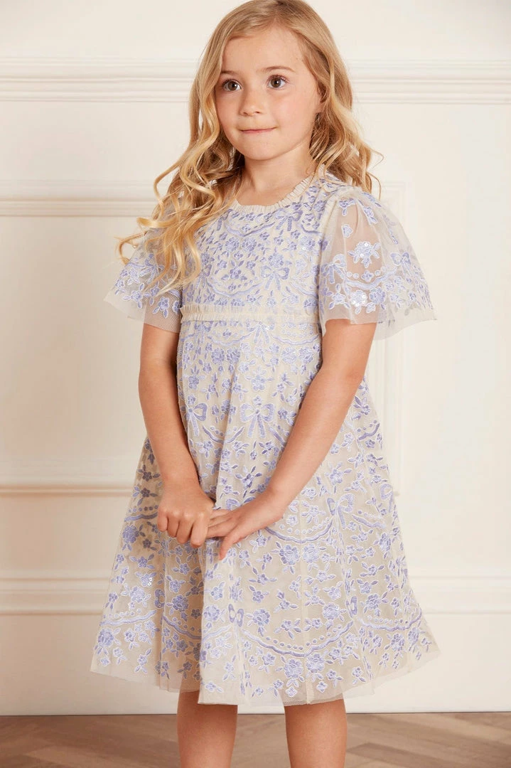 Promo 🔥 Needle & Thread Holding LTD Ribbon Lace Kids 👗 Dress ⭐ 6 Needle & Thread Holding LTD Ribbon Lace Kids Dress