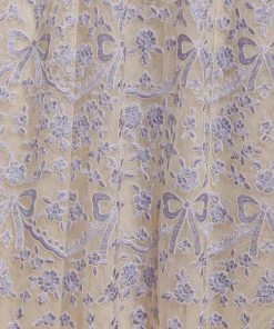 Needle & Thread Holding LTD Ribbon Lace Long Sleeve Ankle Gown