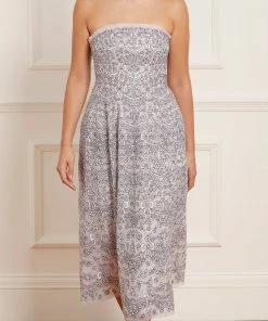 Discount 🤩 Needle & Thread Holding LTD Ribbon Lace Strapless Corset Ballerina 👗 Dress 🤩 14 Needle & Thread Holding LTD Ribbon Lace Strapless Corset Ballerina Dress