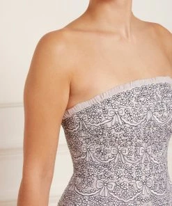 Discount 🤩 Needle & Thread Holding LTD Ribbon Lace Strapless Corset Ballerina 👗 Dress 🤩 19 Needle & Thread Holding LTD Ribbon Lace Strapless Corset Ballerina Dress