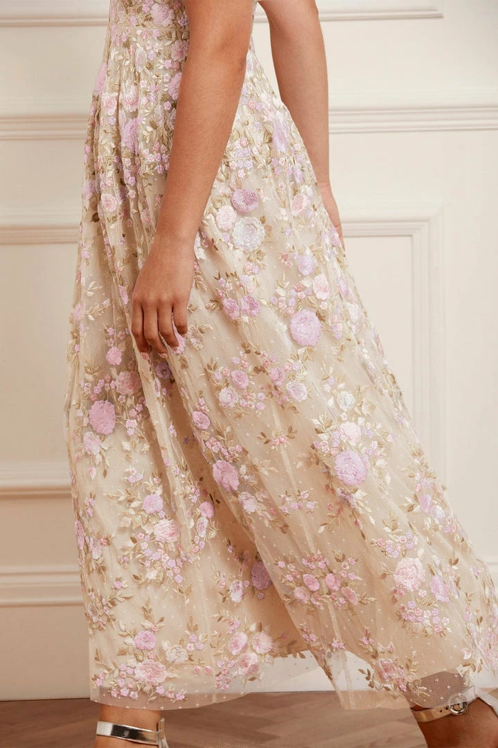 New 👏 Needle & Thread Holding LTD Rose Dream Ankle Gown ⭐ 7 Needle & Thread Holding LTD Rose Dream Ankle Gown