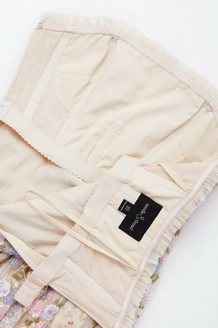 Promo ๐ Needle & Thread Holding LTD ๐ฉ Womenswear Rose Dream Strapless Corset Micro Mini ๐ Dress โจ 8 Needle & Thread Holding LTD Womenswear Rose Dream Strapless Corset Micro Mini Dress