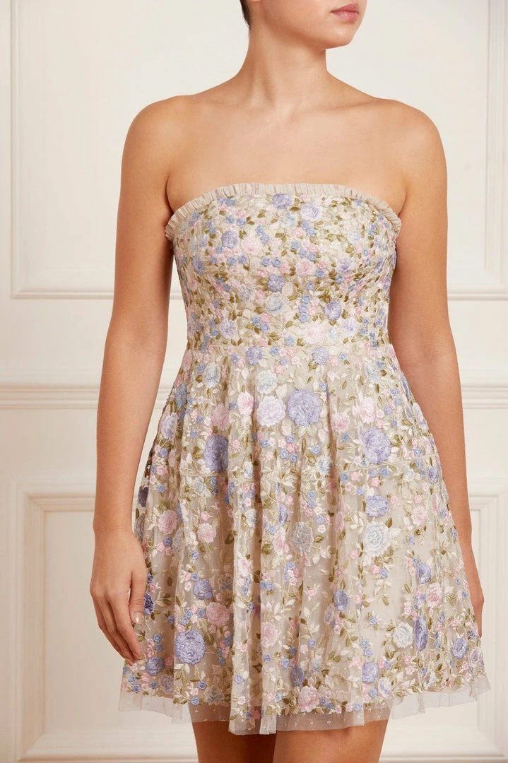 Promo ๐ Needle & Thread Holding LTD ๐ฉ Womenswear Rose Dream Strapless Corset Micro Mini ๐ Dress โจ 3 Needle & Thread Holding LTD Womenswear Rose Dream Strapless Corset Micro Mini Dress