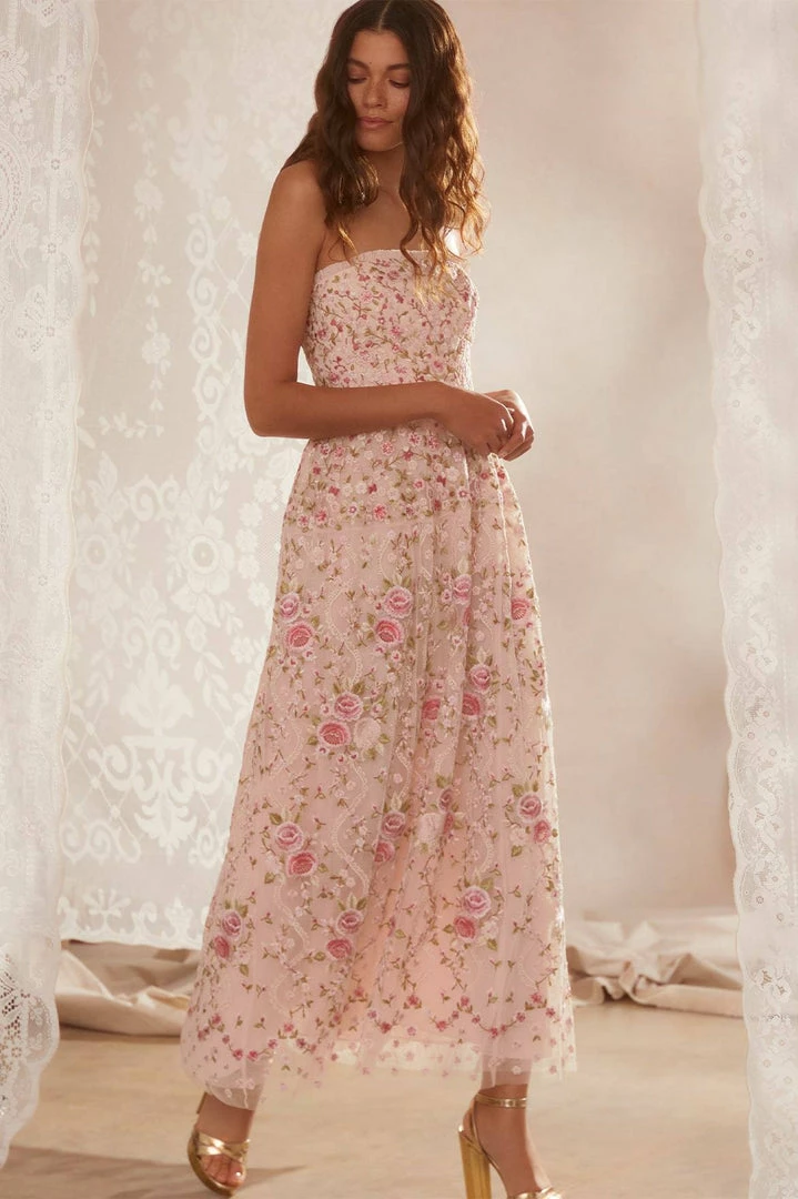 Best deal π Needle & Thread Holding LTD π© Womenswear Rosie Lace Corset Ankle Gown π 12 Needle & Thread Holding LTD Womenswear Rosie Lace Corset Ankle Gown