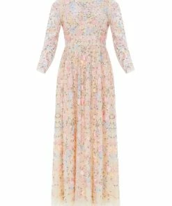 Needle & Thread Holding LTD Womenswear Secret Garden Long Sleeve Ankle Gown