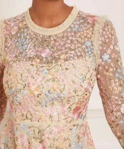 Cheap 😉 Needle & Thread Holding LTD 👩 Womenswear Secret Garden Long Sleeve Ankle Gown 💯 14 Needle & Thread Holding LTD Womenswear Secret Garden Long Sleeve Ankle Gown