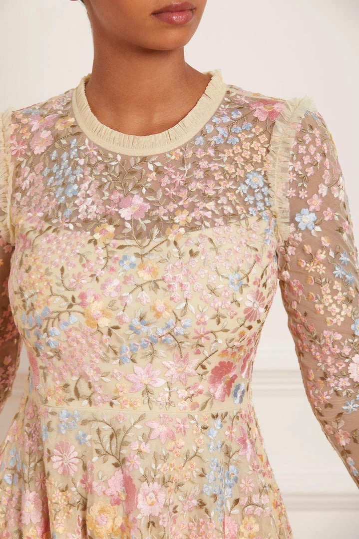 Cheap 😉 Needle & Thread Holding LTD 👩 Womenswear Secret Garden Long Sleeve Ankle Gown 💯 6 Needle & Thread Holding LTD Womenswear Secret Garden Long Sleeve Ankle Gown