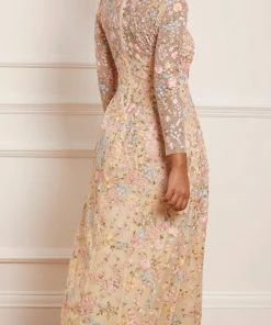 Cheap 😉 Needle & Thread Holding LTD 👩 Womenswear Secret Garden Long Sleeve Ankle Gown 💯 18 Needle & Thread Holding LTD Womenswear Secret Garden Long Sleeve Ankle Gown