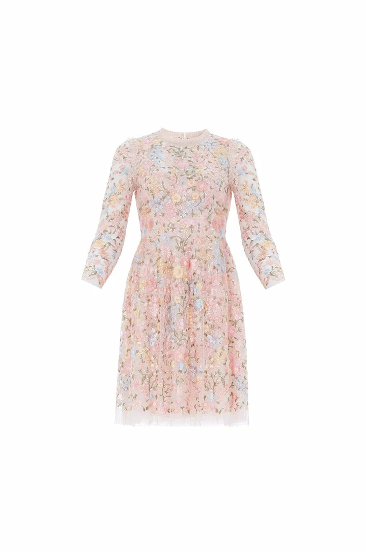 Cheap π Needle & Thread Holding LTD π© Womenswear Secret Garden Long Sleeve Micro Mini π Dress π 4 Needle & Thread Holding LTD Womenswear Secret Garden Long Sleeve Micro Mini Dress