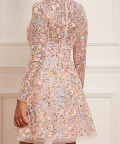 Cheap π Needle & Thread Holding LTD π© Womenswear Secret Garden Long Sleeve Micro Mini π Dress π 18 Needle & Thread Holding LTD Womenswear Secret Garden Long Sleeve Micro Mini Dress