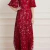 Needle & Thread Holding LTD Womenswear Sequin Ribbon Gown