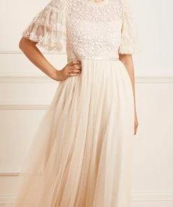 Needle & Thread Holding LTD Womenswear Seren Bodice Ankle Gown