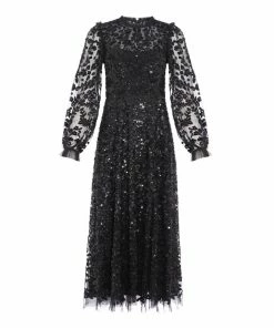 Needle & Thread Holding LTD Womenswear Seren Long Sleeve Ballerina Dress