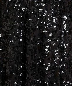 Needle & Thread Holding LTD Seren Long Sleeve V-Neck Gown Womenswear