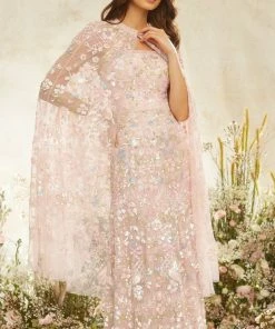 Needle & Thread Holding LTD Womenswear Shimmer Fairytale Midaxi Cape