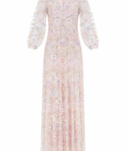 Needle & Thread Holding LTD Womenswear Shimmer Fairytale V-Neck Gown