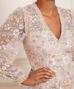 Deals π€© Needle & Thread Holding LTD π© Womenswear Shimmer Fairytale V-Neck Gown π 14 Needle & Thread Holding LTD Womenswear Shimmer Fairytale V-Neck Gown