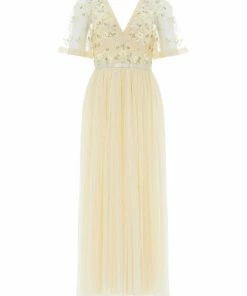 Needle & Thread Holding LTD Shimmer Primrose Bodice Ankle Gown